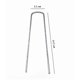 thumbnail image 2 of Steel Fixing Pegs (50 Pieces) - for Mulch and Garden Fabrics, Wire Mesh and, 2 of 5