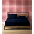 thumbnail image 3 of PRATYUX Cal-King 4-PC Sheet Set 1000-TC 100% Egyptian Cotton, 10 inch Deep Pockets - Navy Blue, 3 of 7