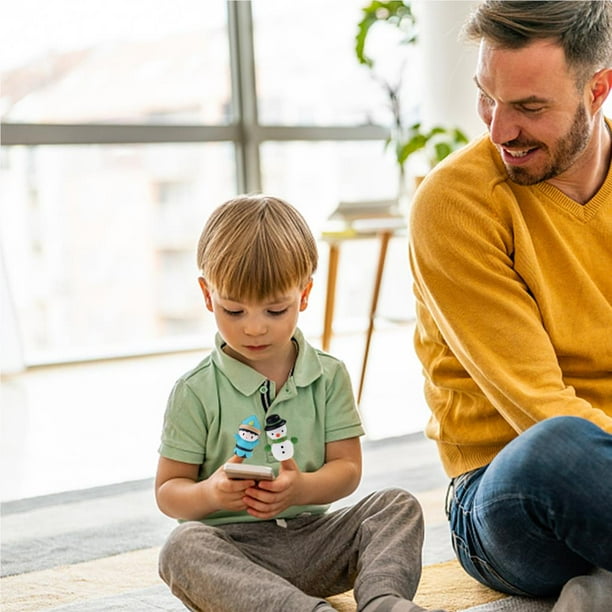 5 Pièces Marionnettes à Doigts De Noël, Marionnettes à Main En Gel De Silice Avec Père Noël, Arbres De Noël, Lutins, Bonhommes De Neige, élans, Jouets éducatifs Pour Enfants