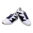 thumbnail image 2 of Women's Cuce  White New England Patriots Glitter Sneakers, 2 of 3