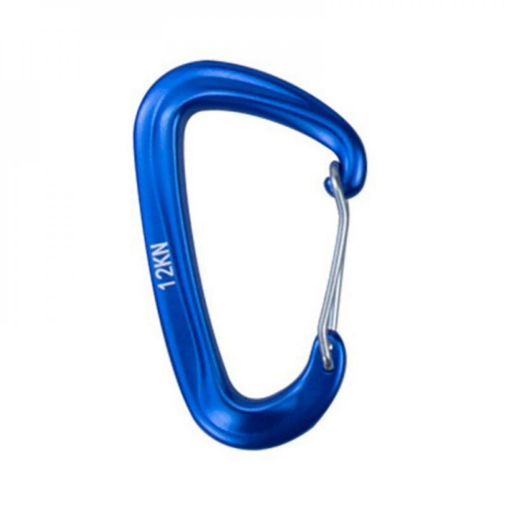 Carabiner Camp Spring Snap Clip Hook Keychain Climbing Rope Work BLUE