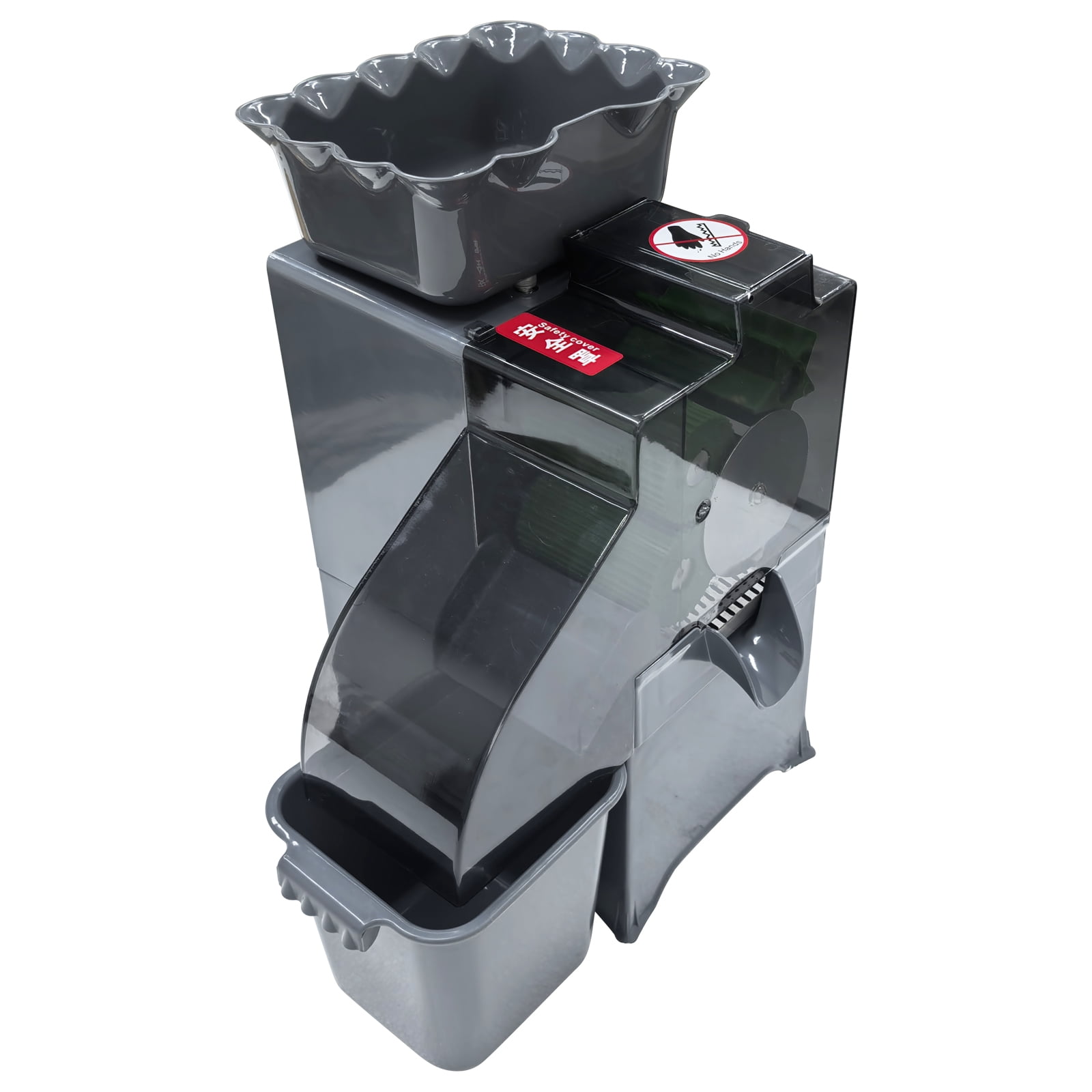 Commercial Automatic Orange Juice Extractor Lemon Juicer with Peels Collecting Bucket and Filter Box