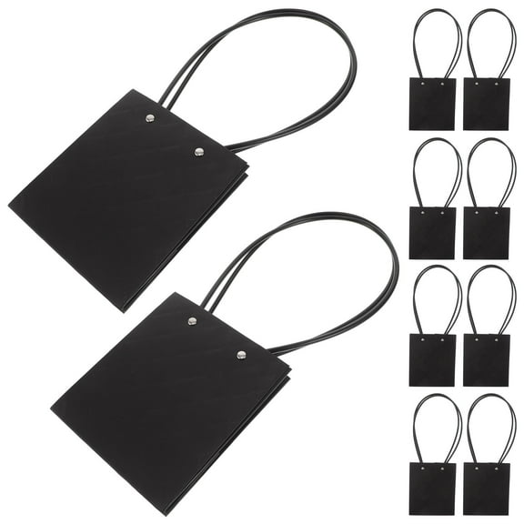 10 Pcs Cajitas Para Regalos Bouquet Boxes for Flowers Black