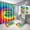 Style8, variant on Custom Cartoon 4-Piece Shower Curtain Set, Non-Slip Rug + Toilet Lid Cover + Absorbent Bath Mat, Waterproof Durable Shower Curtain with 12 Hooks, Bathroom Decor 70.8" x 70.8"