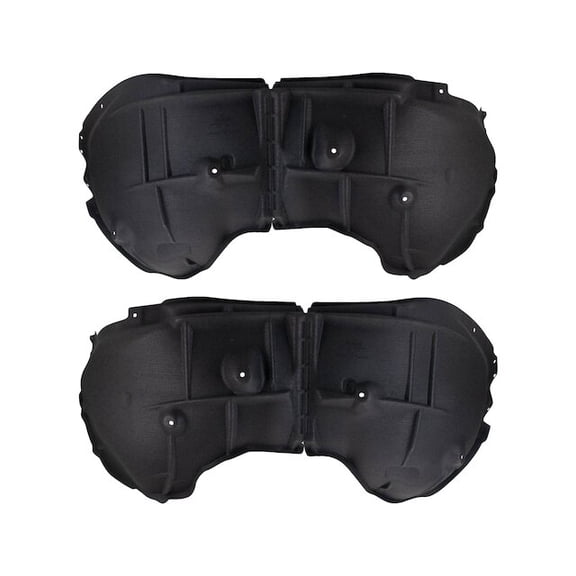 Front Fender Liner Set 2 Piece - Compatible with 2019 - 2023 GMC Sierra 1500 2020 2021 2022