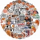 thumbnail image 1 of Basketball Stickers, Cool Sports Stickers, Love Basketball Stickers, 50PCS Hapiuen Vinyl Waterproof Stickers Pack for Water Bottles,Laptop(Basketball), 1 of 4