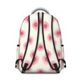 thumbnail image 3 of Pioneer Flower Floral Print Pattern Backpack for School, Cute School Bag with Adjustable Shoulder Straps and Padded Back, 15.3"x11"x7.1", 3 of 5
