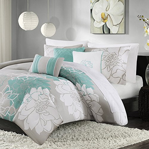 Madison Park MP12-2643 Lola 6 Piece Duvet Cover Set, King