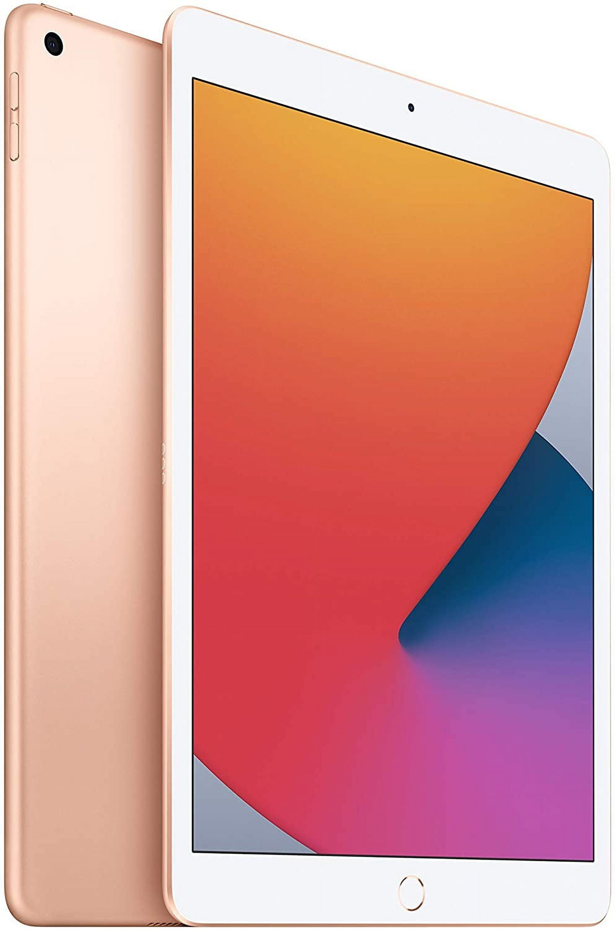 Apple iPad 8th Gen (Wi-Fi) 32GB Gold Tablet Computer with Apple A12 Bionic Processor