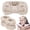 Soft pink, variant on 3 Pieces Face Wash Headband and Wristband Set, Spa Headband Makeup Skincare Headbands Wrist Towels Wrist Bands for Washing Face