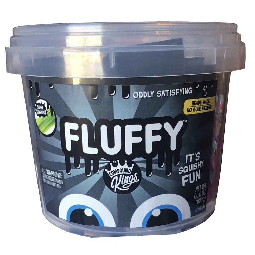 Compound Kings 3lb Fluffy Black Slime Bucket