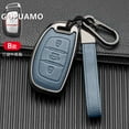 thumbnail image 4 of Car Key Case Cover For Hyundai IX25 IX35 I20 I30 I40 hb20 Santa Fe Creta Solaris 2017 3 Buttons Shell Accessories Car-Styling, 4 of 12