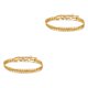 thumbnail image 4 of Sonducket Cuba de 6MM, brazalete de acero de titanio grueso, estilo moderno, joyería para hombres y mujeres, cadena de mano trenzada Type3 NO3, 4 of 6