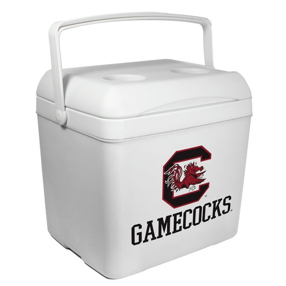 White South Carolina Gamecocks 24-Can Tailgate Cooler
