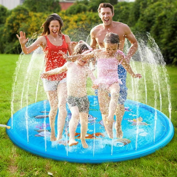 baby pool with sprinkler