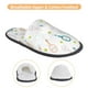 thumbnail image 3 of Balery Cute Tennis Rackets Pantuflas de Casa de Felpa Silenciosas con Diseño Estampado, Zapatillas Cómodas Antideslizantes de Algodón para Interior-Medium, 3 of 8