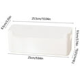 thumbnail image 3 of CasaChic Kitchen Ginger Garlic Storage Box - Transparent Plastic, Wall Mounted & Multi Functional for Sink Miscellaneous Storage, 3 of 6