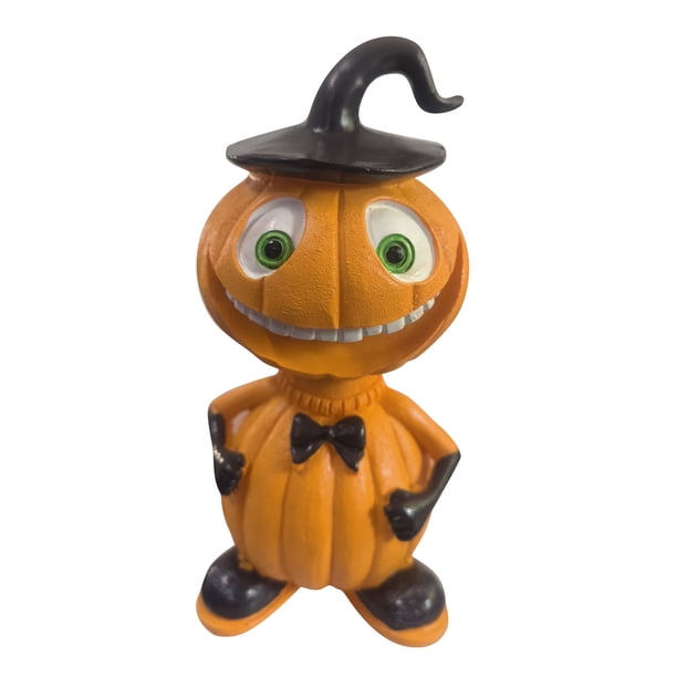 Decoración De Halloween Decoraciones De Halloween Estatua De Calabaza Calabaza De Halloween Accesorios De Diseño Frecuente Calabaza De Jardín De Halloween Decoración De Estatu(Buy 2 Save 10%)