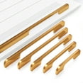thumbnail image 6 of Gold Cabinet Handles 50 Pack Aluminum Cabinet Pulls Hardware 8 13/16'' Center to Center, 6 of 11