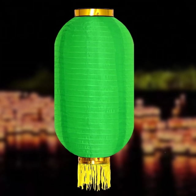 Nvzi 2 linternas tradicionales japonesas de seda de 12 pulgadas, lámpara colgante roja para barra de ramen con borlas doradas para decoraciones de patio al aire libre de Año Nuevo chino