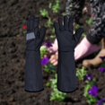 thumbnail image 6 of Aymzbd 2 Pieces Work Gloves Gardening Gloves for Gardening Construction Safety Work Black, 6 of 9