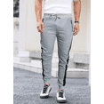 thumbnail image 4 of Jogger Pants Hombre De Felpa Gym Pans Pantalones Cargo Bolsa, 4 of 4