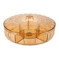 thumbnail image 1 of GUOOL Compartiment de Rangement Transparent, Multifonction Luxe Léger avec Couvercle Assiette à Bonbons, 1 of 6