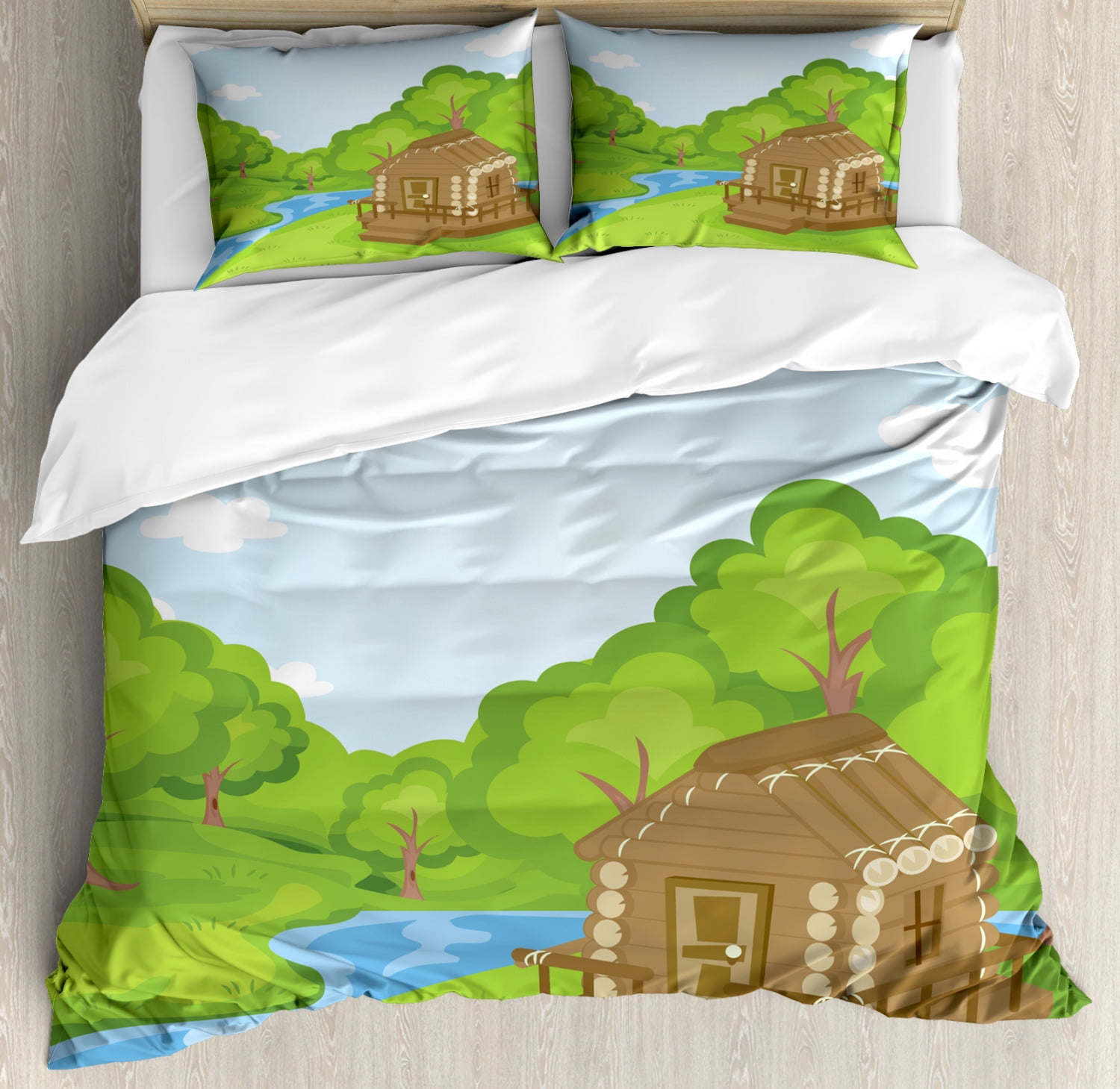 Winter Cabin Duvet Cover Set GFTOMA5508 main image 1