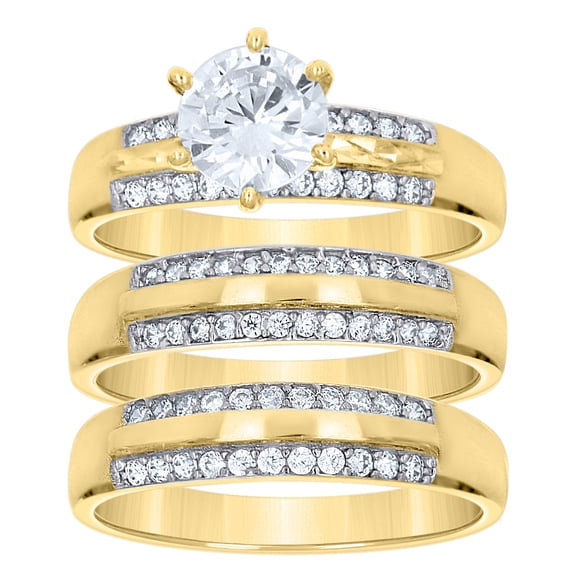 10k Yellow Gold Mens Nugget Fashion Rings