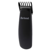 Barbasol Touch Up Beard Trimmer for Men w/ Stainless Steel Blades and 3 Guide Combs, Black