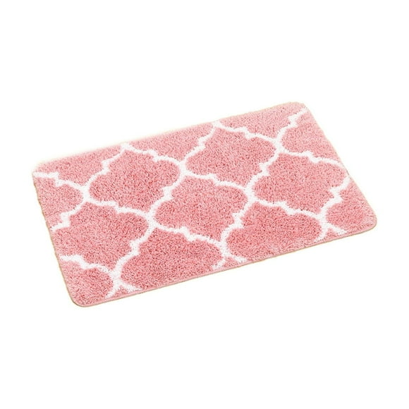 Yhmxh Alfombrillas de baño para baño Alfombra de baño Alfombra de baño para entrada de baño, absorbente de agua y antideslizante, alfombra de poliéster para el hogar Decoración del baño