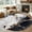 Black, variant on Entryway Rug 2x3 Ft, Blue Flower Non Slip Small Area Rugs for Front Door, Farmhouse Eucalyptus Retro Country Plant Washable Low Pile Accent Carpet Doormat for Indoor Entrance Kitchen Bathroom Doorway