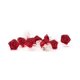 thumbnail image 1 of 10 x pinzas para el pelo con forma de flor - accesorios para el pelo de novia - pinza para el pelo con forma de rosa - rojo burdeos, 1 of 4
