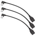 thumbnail image 1 of Ángulo Usb 3.0 Cable de extensión de 90 grados Adaptador macho a hembra Izquierda Afortunado Sencillez, 1 of 3