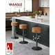 thumbnail image 2 of Taburete de bar VASAGLE EKHO, giratorio de 360°, altura ajustable con almacenamiento, 2 of 6
