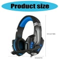 thumbnail image 5 of Comfortable Gaming Headphones G9000 Over Ear Earphones with Noise Cancelling Microphone and LED Light Bass Surround, 5 of 18
