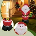 thumbnail image 1 of Adorno inflable de Papá para exteriores, ideal para fiestas navideñas, con de . Decoración inflable para jardín, césped y festivales, 1 of 8