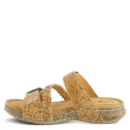 

Spring Step L Artiste Women s Astra Slide Sandal Tan EU 36 / US 5.5-6