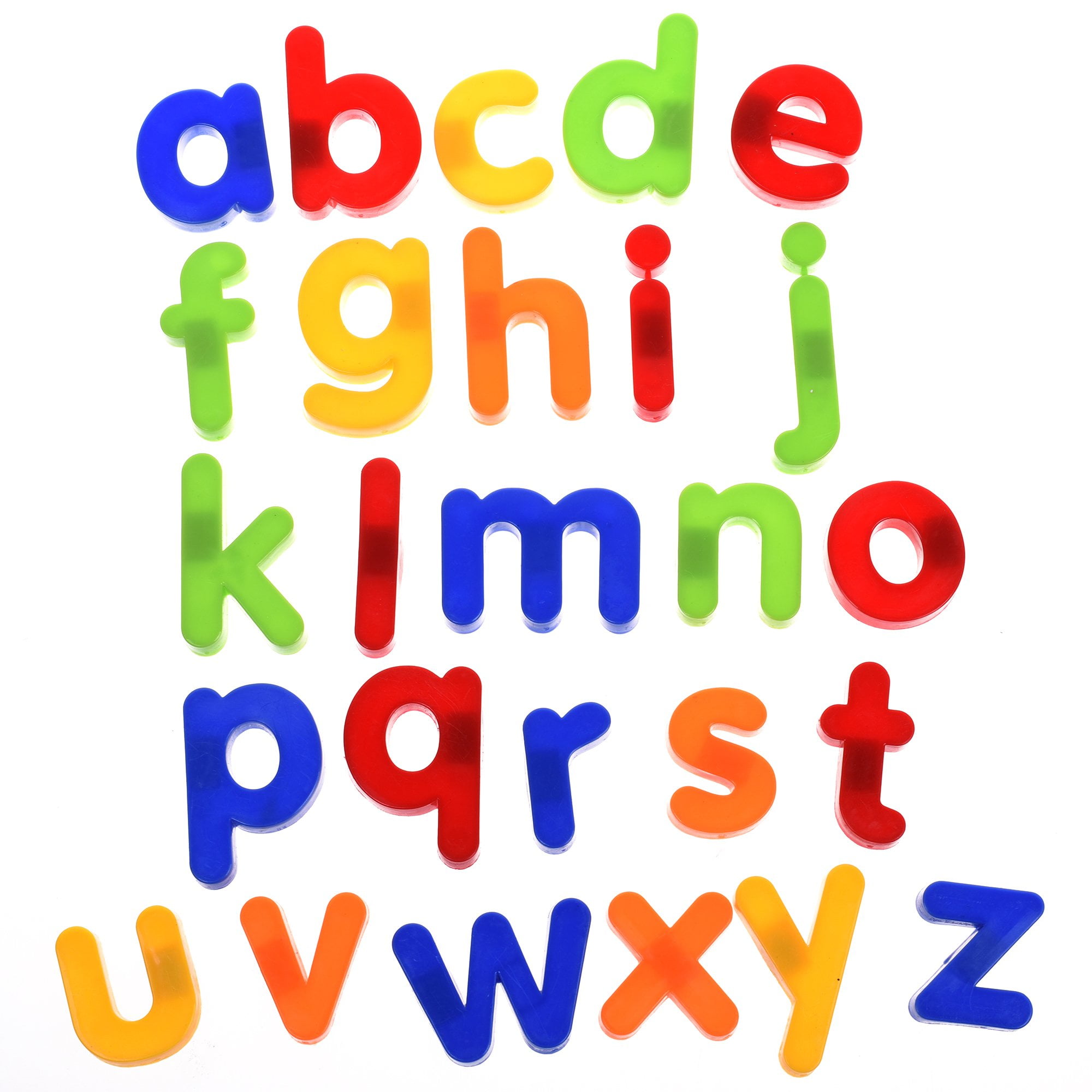 Bcp Set Of 26 Pcs Plastic Magnetic Lowercase Letters Alphabet For Kids