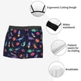 thumbnail image 3 of Fotbe Space Dinosaur Calzoncillos Tipo Boxer con Bolsa de Soporte Total para Hombre, X-Temp Fresco, Transpirable y de Secado Rápido-Medium, 3 of 5