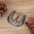 thumbnail image 3 of Vintage Design Belt Buckle Set Handmade Alloy Buckle for Men Simple Cowboy Belting Waist Decoration, 3 of 7