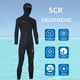 thumbnail image 2 of Traje de neopreno con cremallera frontal para hombre, traje de neopreno con capucha y protección solar, nailon para surf submarino Hugtrwg Para estrenar, 2 of 9