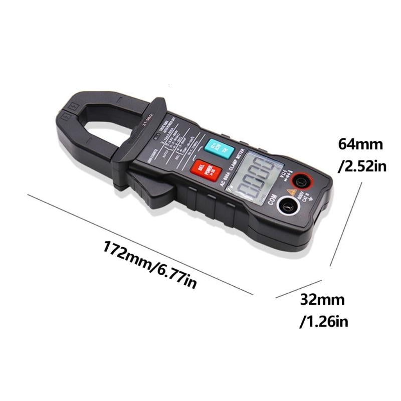 CEORPER Digital Clamp Meter 6-600V 600A Current True RMS Ammeter Pliers Multimeter
