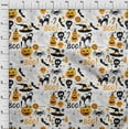 thumbnail image 4 of oneOone Georgette Viscose Gamboge Yellow Fabric Halloween Sewing Craft Projects Fabric Prints By Yard 42 Inch Wide, 4 of 4