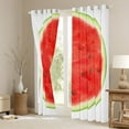 thumbnail image 3 of Erosebridal Watermelon Print Curtains for Living Room, 3D Fruit 03, 3 of 6