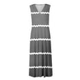 thumbnail image 4 of Sngxgn Women's Sexy Slip Maxi Dress Dresses for Women Casual Sleeveless Long Dress(Grey,M), 4 of 4