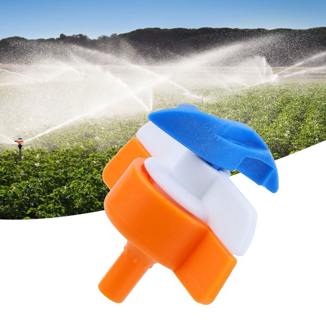 10Pcs Irrigation Sprinkler Multipurpose 360° Inverted Irrigation Sprinklers Spray Sprinkler Micro Nozzle for Garden Lawn