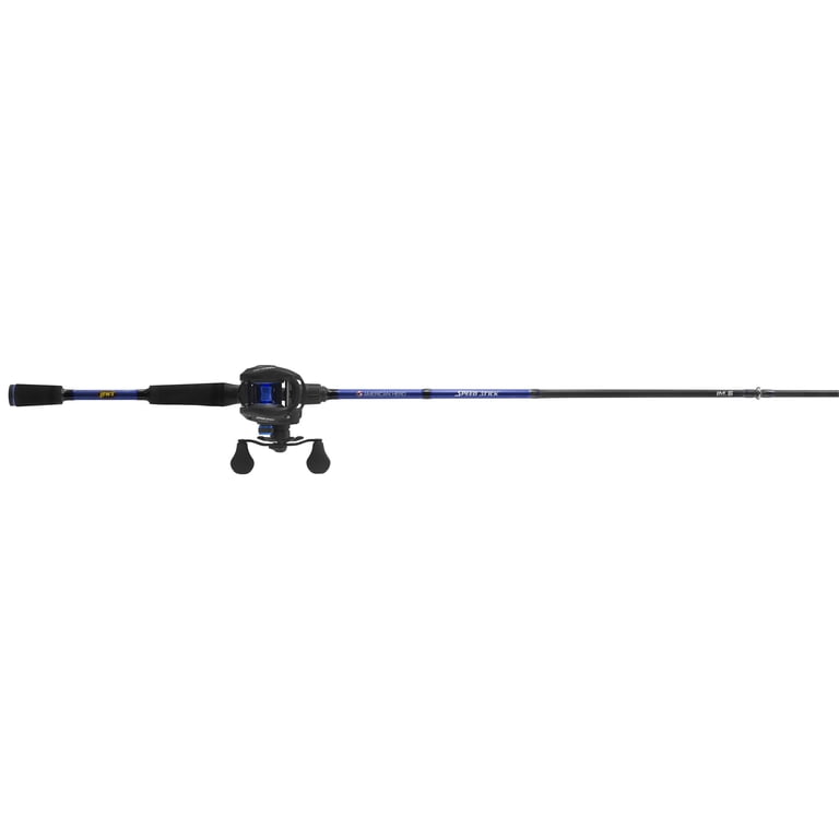blue lew's spinning combo American Hero Gen 2 Reel Bounty Hunters Custom Bait & Tackle The lightweight skeletal graphite rotor design of the 4 bearing (3 ball bearings and a Zero Reverse one way clutch bearing) Speed Spin reel cuts out weight in all the right places Carbon Blue Lews Im6 Combo