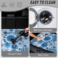 thumbnail image 3 of Yspwyqan Car Trunk Mat, 29" x 39" All Weather Trunk Protective Mat, Blue Mandala Anti-Slip Easy to Clean Auto Interior Accessory, Universal Fit for Wagons Trucks Sedans SUVs, 3 of 7