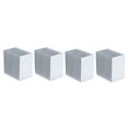 thumbnail image 3 of 4pcs Aluminum Cooling Fins Heat Sink Cooler Fin Radiator For LED Electronics CPU Module 60x60x39mm, 3 of 8